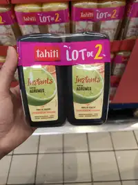 TAHITI - Instants - Huile de douche parfum agrumes