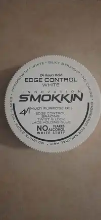 INNOVATION SMOKKIN - Edge control white - 4in1 Multi purpose gel