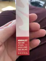 MINIMALIST - Glosse à lèvres haute brillance
