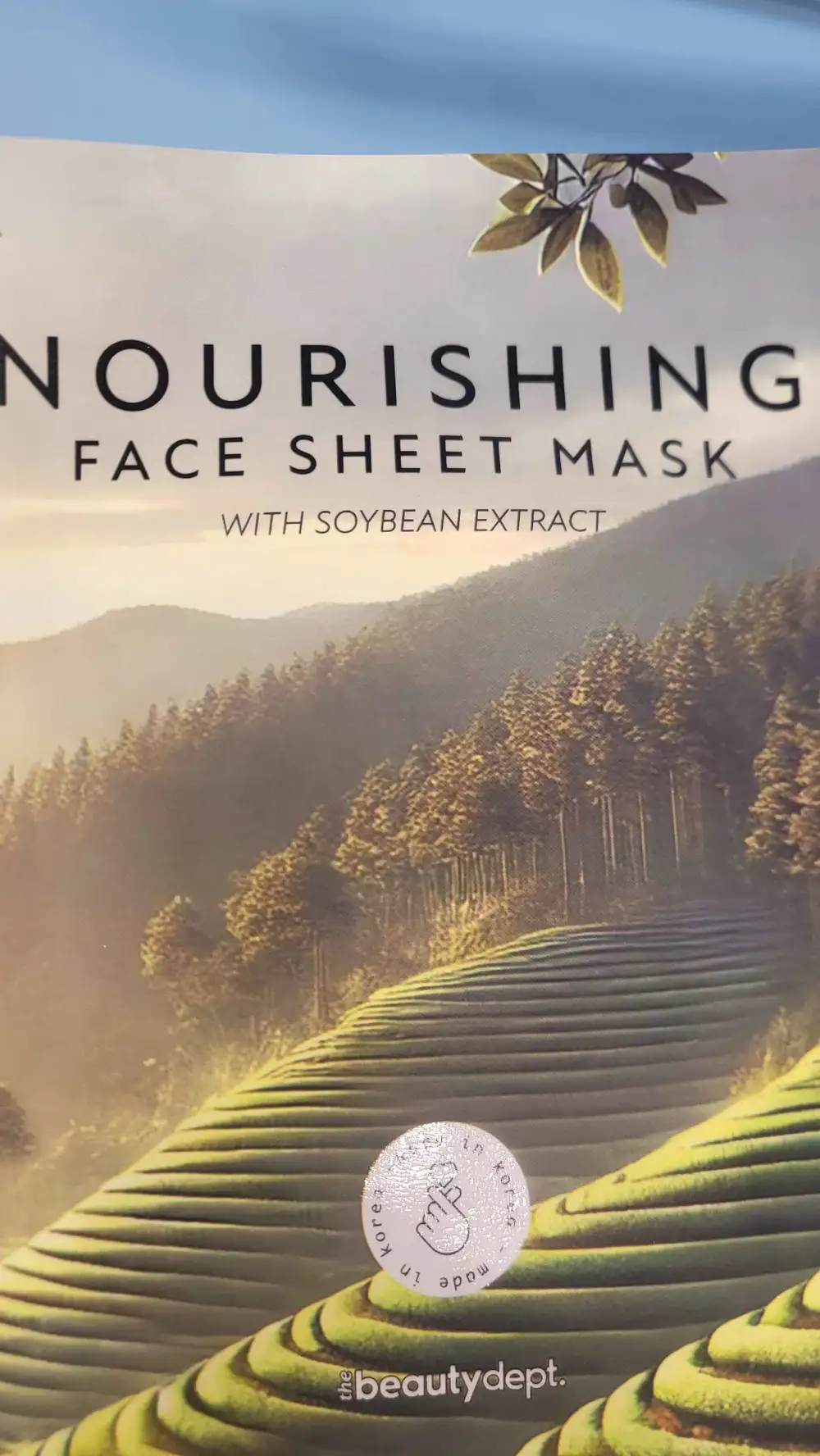 THE BEAUTY DEPT - Nourishing - Face sheet mask