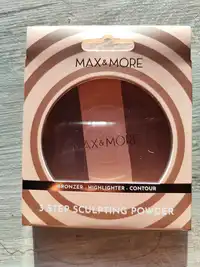 MAX & MORE - 3 Step sculpting powder
