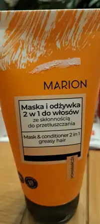 MARION - Mask & conditioner 2 in 1 greasy hair