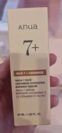 ANUA - Rice 7 + ceramide - Sérum barrière hydratant