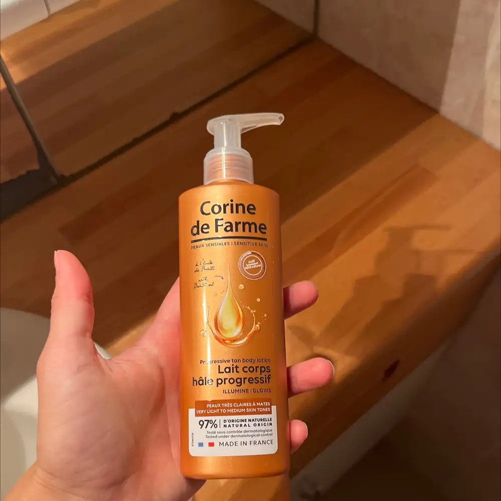 CORINE DE FARME - Lait corps hâle progressif