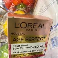 L'ORÉAL - Age perfect - Eclat rosé soin-re-fortifiant jour