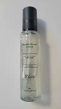 P. LAB BEAUTY - Gel nettoyant visage fleur d'oranger + eau de citron