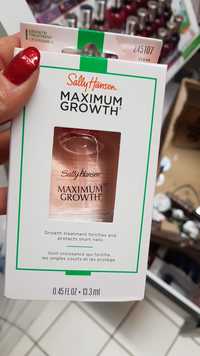 SALLY HANSEN - Maximum growth - Soin croissance ongles courts