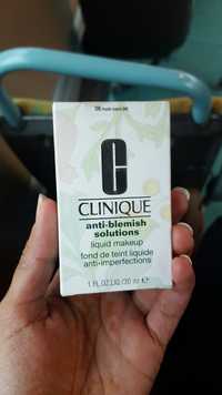 CLINIQUE - Anti-blemish solutions - Fond de teint liquide anti-imperfections 