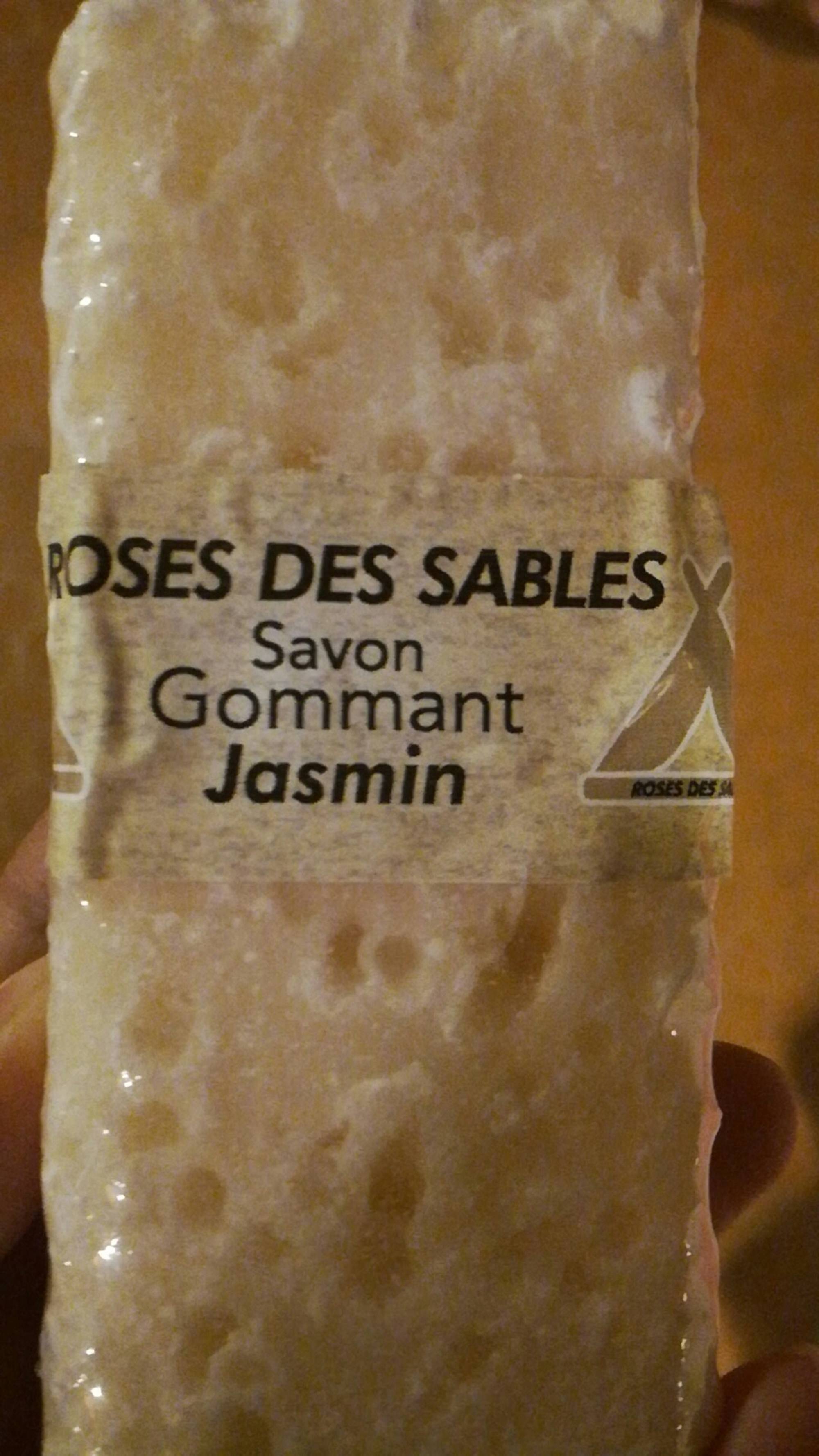 MOS ZERAFI - Roses des sables - Savon gommant Jasmin