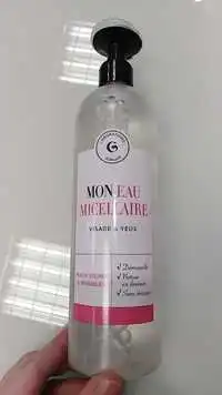 LABORATOIRE GIPHAR - Mon eau micellaire visage & yeux