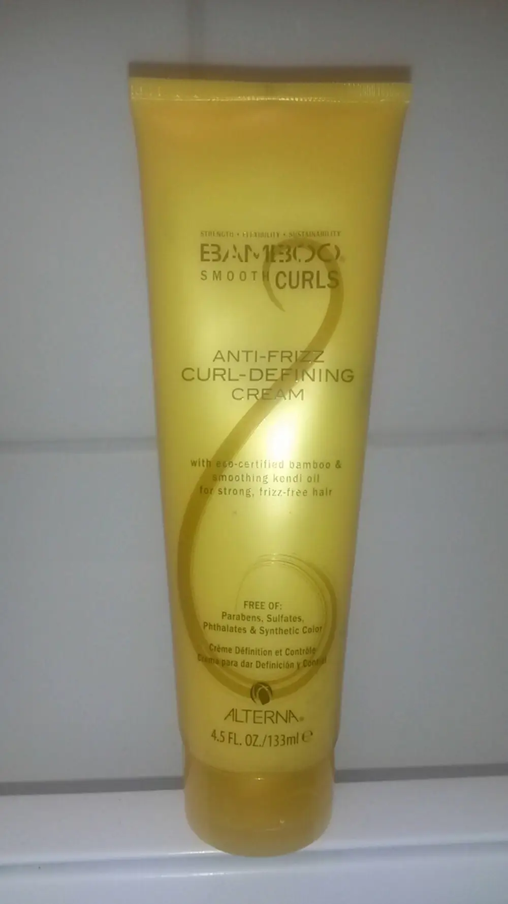 ALTERNA - Bamboo smooth curls - Anti-frizz curl-defining cream