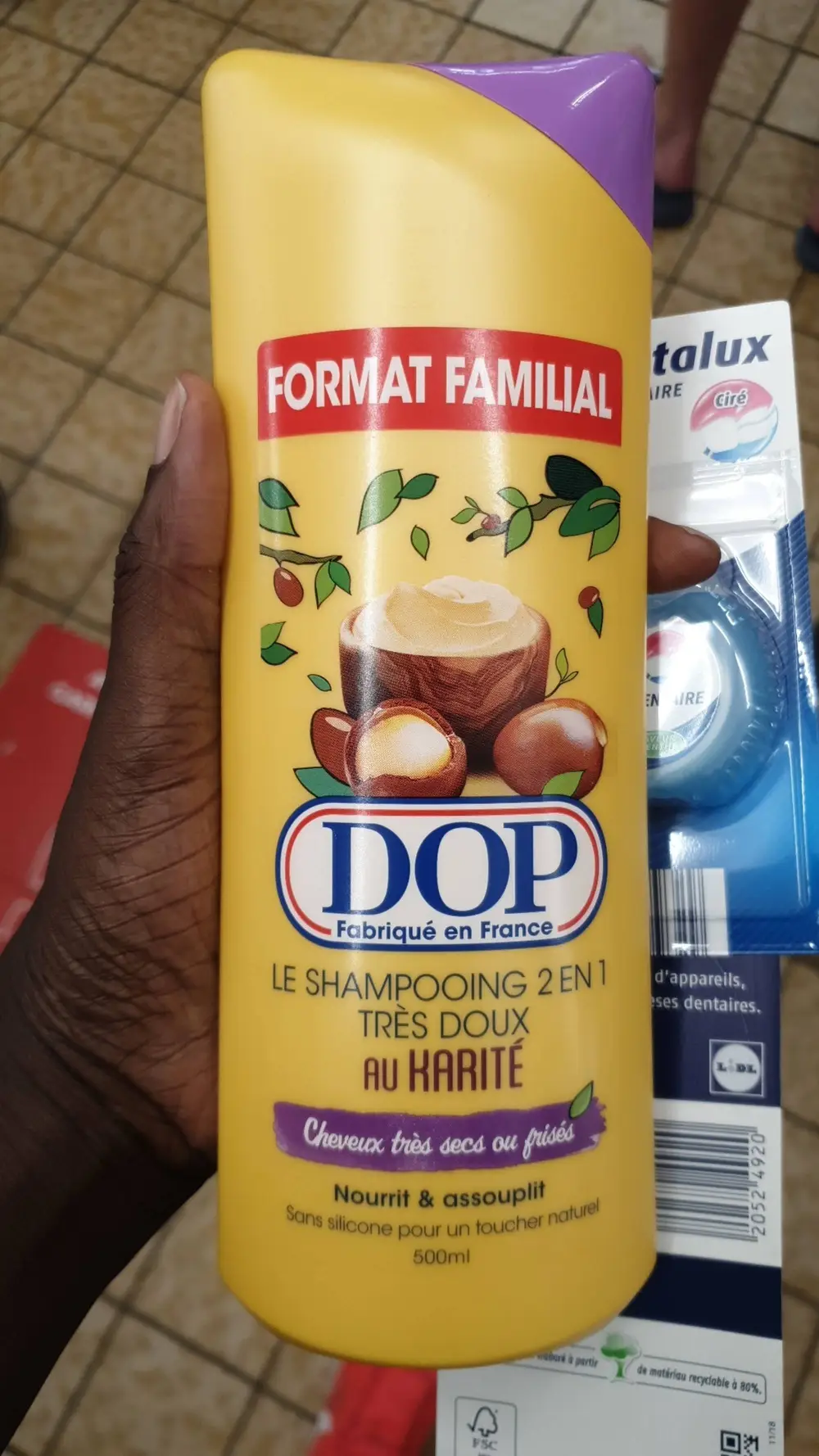 DOP - Shampooing 2 en 1 très doux au karité