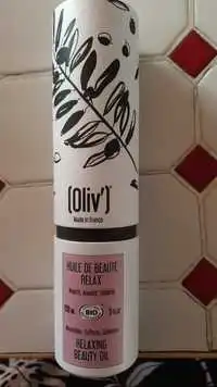 OLIV' - Huile de beauté relax bio