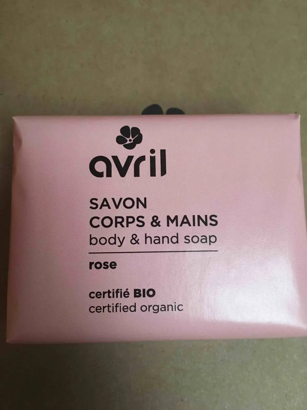 AVRIL - Savon corps & mains rose bio