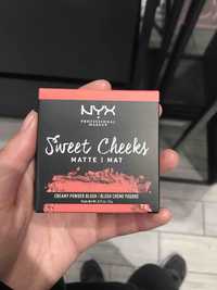 NYX - Sweet Cheeks matte - Blush crème poudré