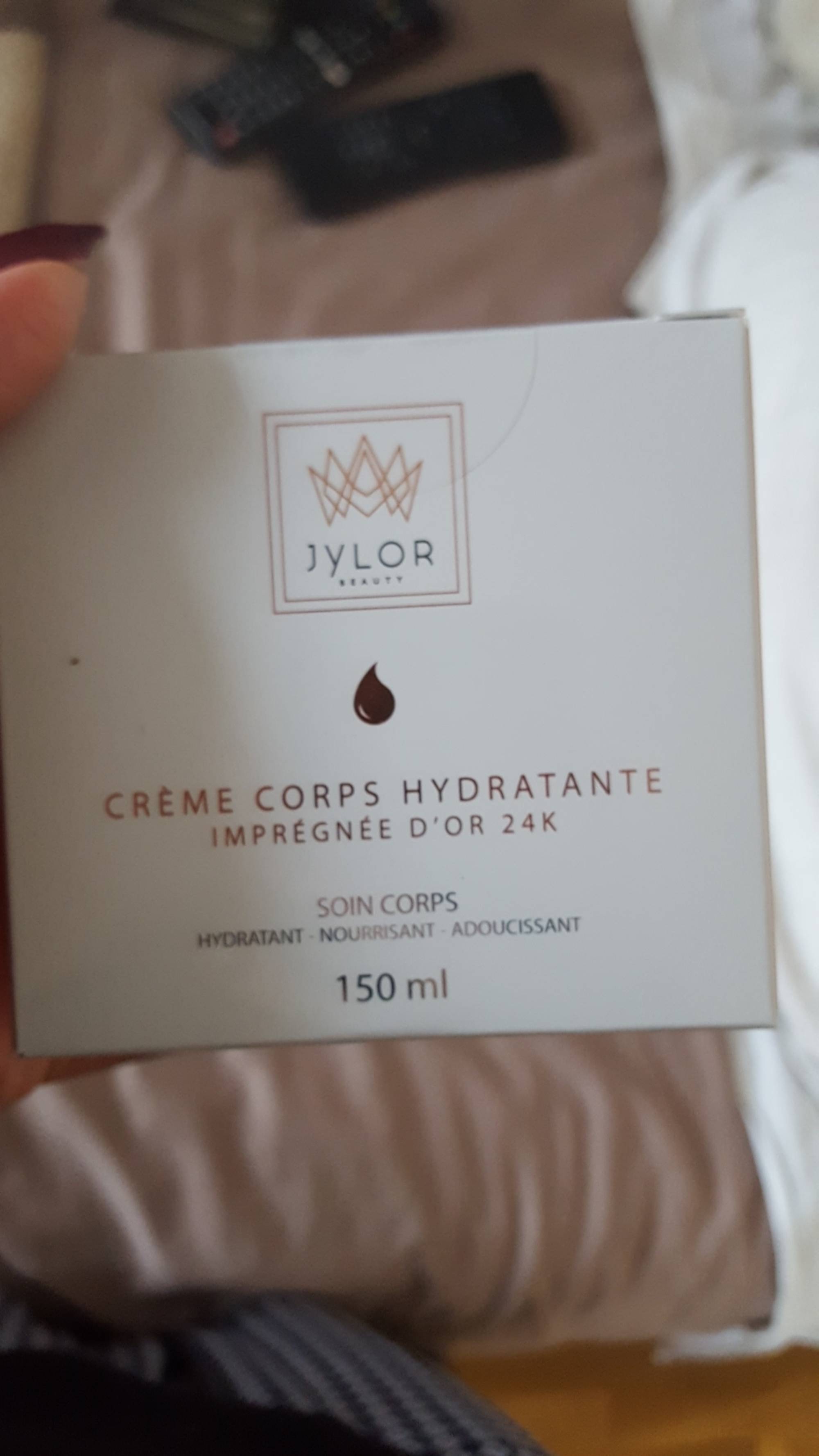 JYLOR - Crème corps hydratante imprégnée d'or 24K