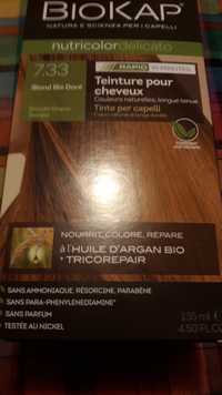 BIOKAP - Nutricolor delicato - Teinture pour cheveux 7.33 Blond blé doré