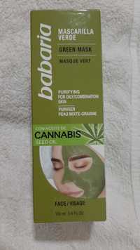 BABARIA - Cannabis - Masque vert 