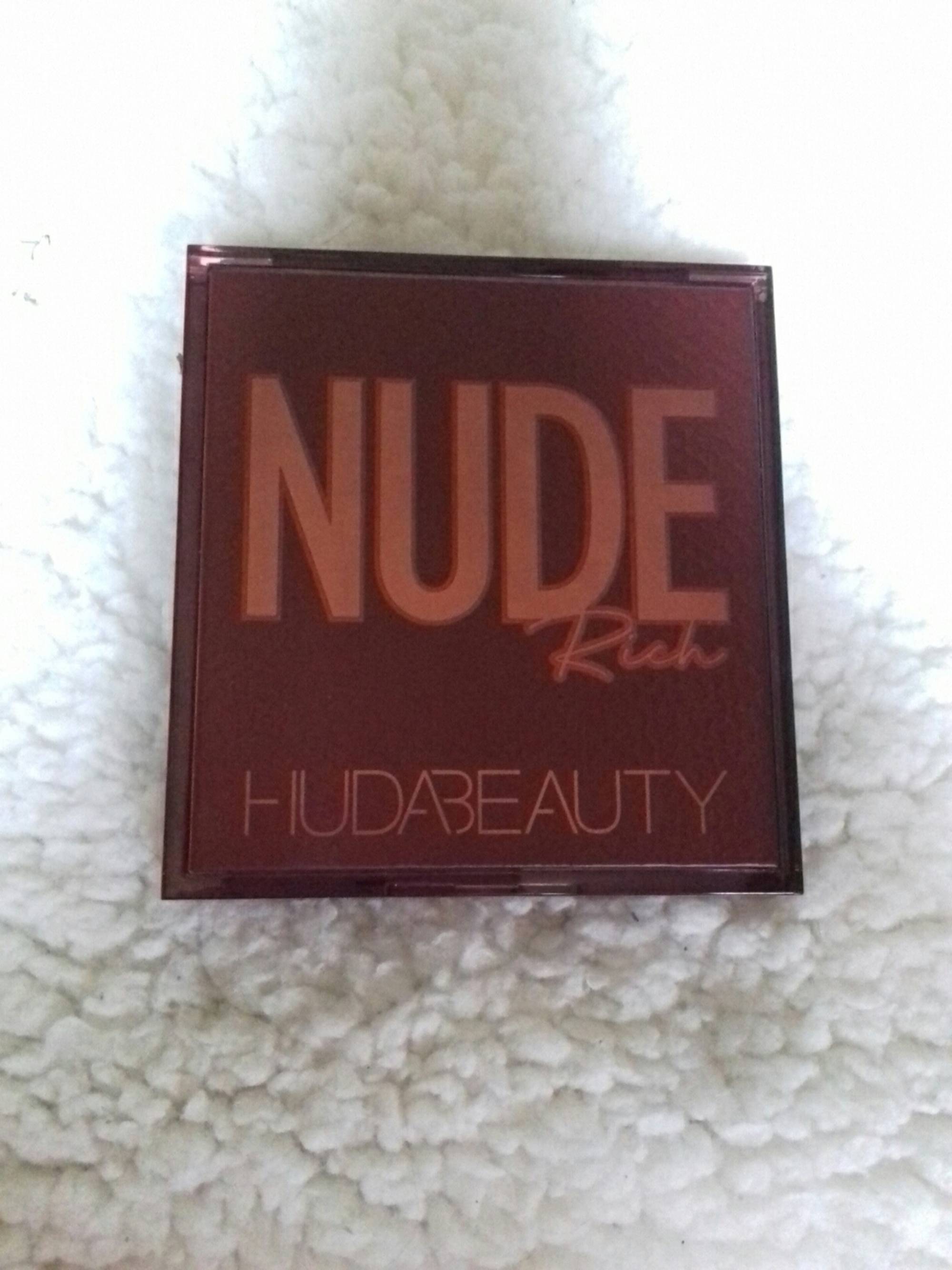 HUDA BEAUTY - Nude rich - Palette d'ombre à paupières