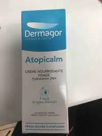 DERMAGOR - Atopicalm - Crème nourrissante à l'huile de noyaux d'abricots