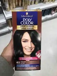 SCHWARZKOPF - Poly color - Crème-teinture 45 noir