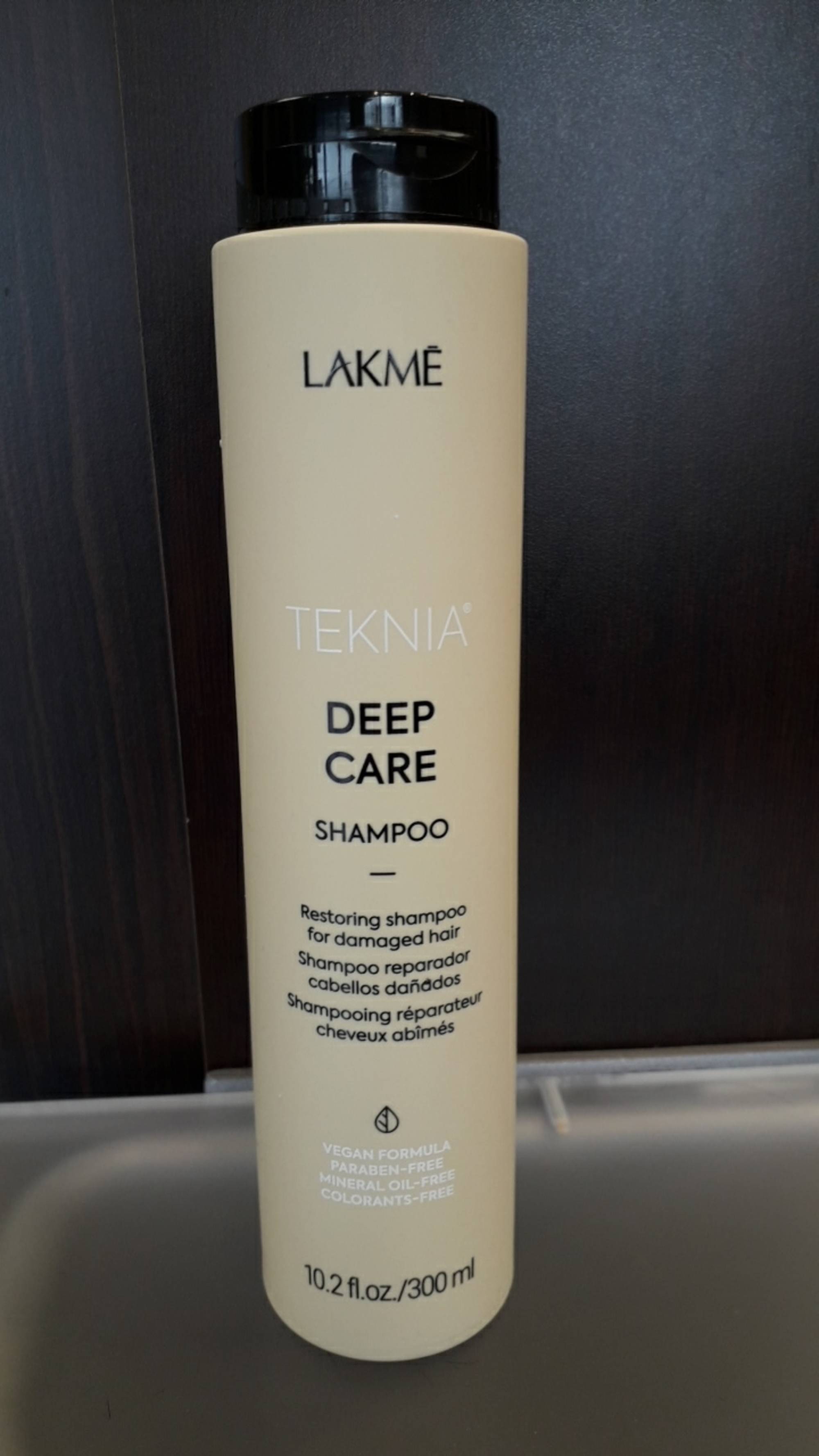 LAKME - Teknia - Shampooing réparateur cheveux abîmés