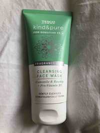 TESCO - Kind & pure - Cleansing face wash