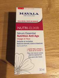 MAVALA - Nutri-elixir - Sérum essentiel Nutrition anti-âge 