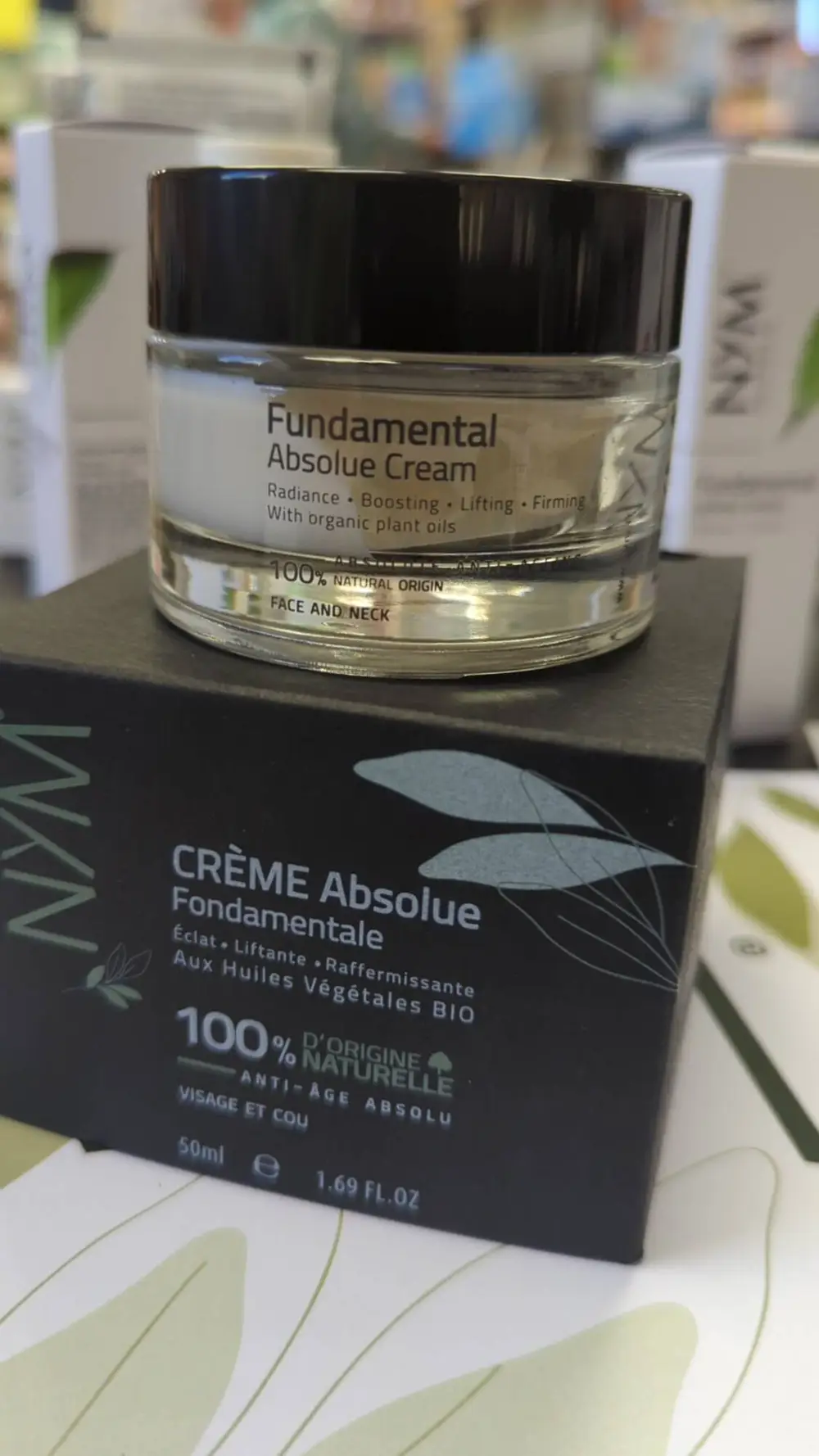 NYM - Crème absolue fondamentale visage et cou