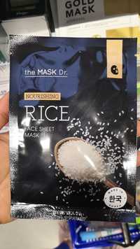 THE MASK DR. - Nourishing - Rice face sheet mask