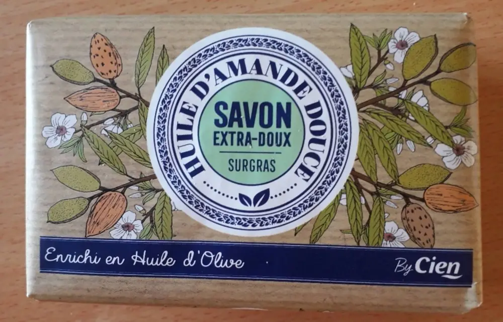 CIEN - Huile d'amande douce - Savon extra-doux surgras