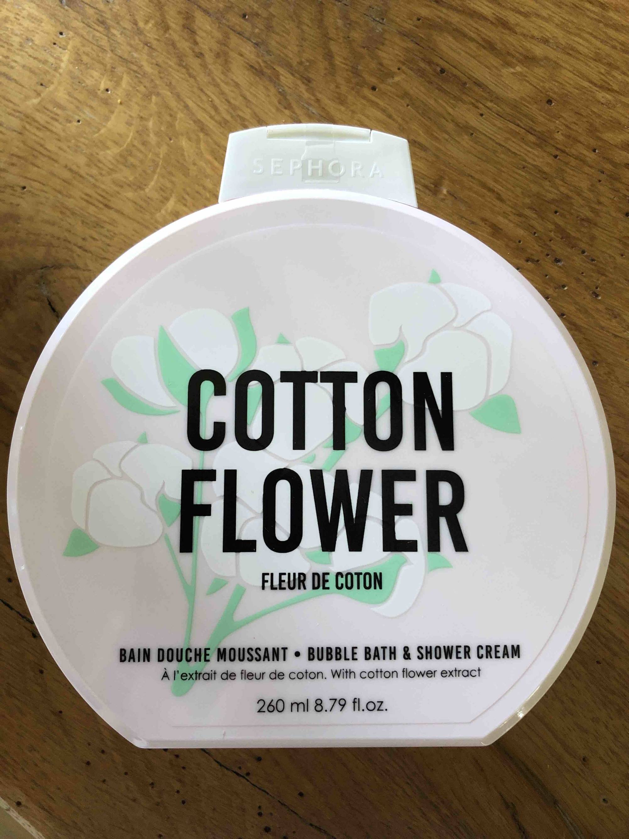SEPHORA - Fleur de coton - Bain douche moussant