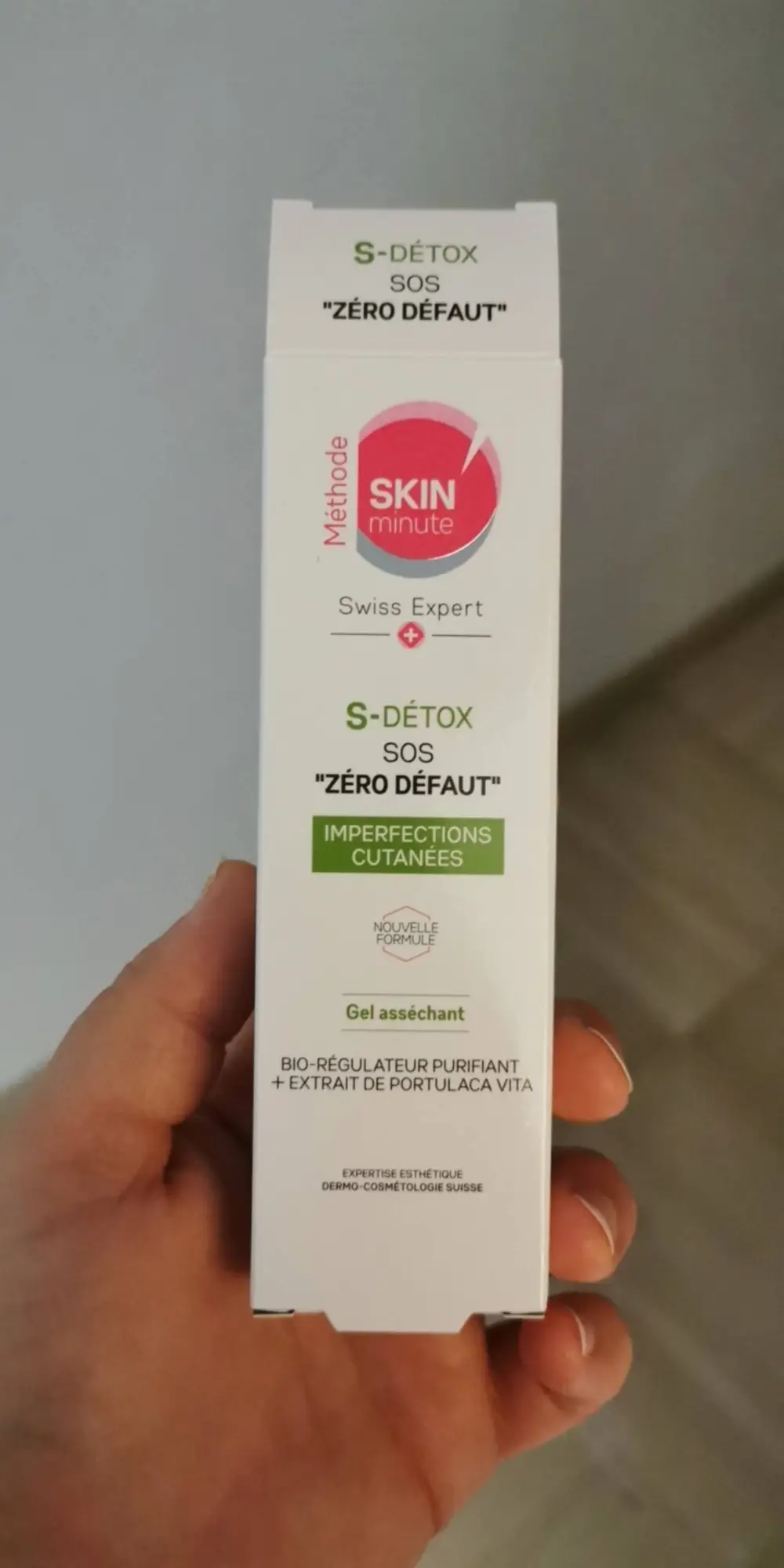 SKIN MINUTE - S-détox sos zéro défaut 