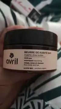 AVRIL - Beurre de Karité Bio