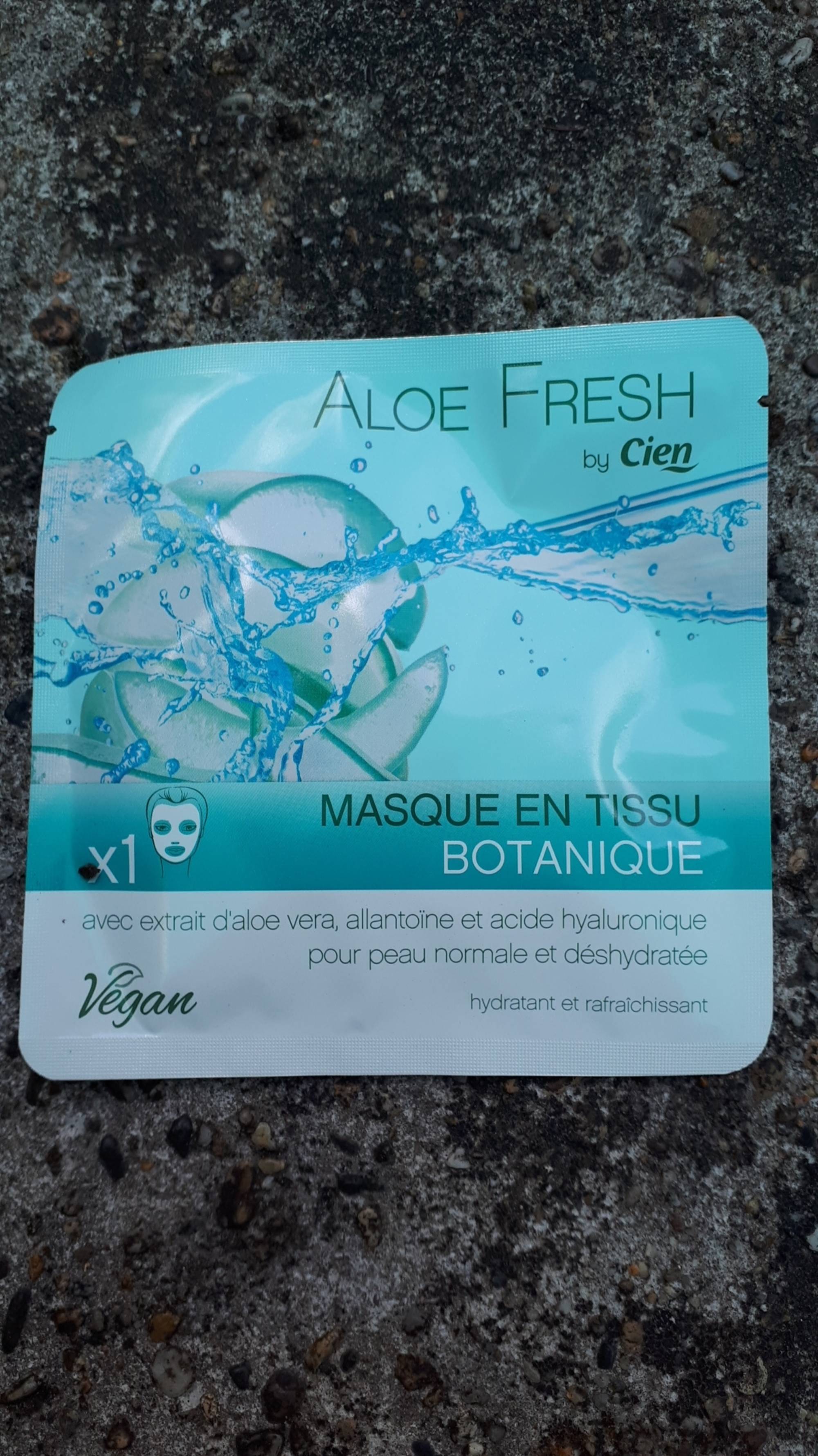 CIEN - Aloe fresh - Masque en tissu botanique