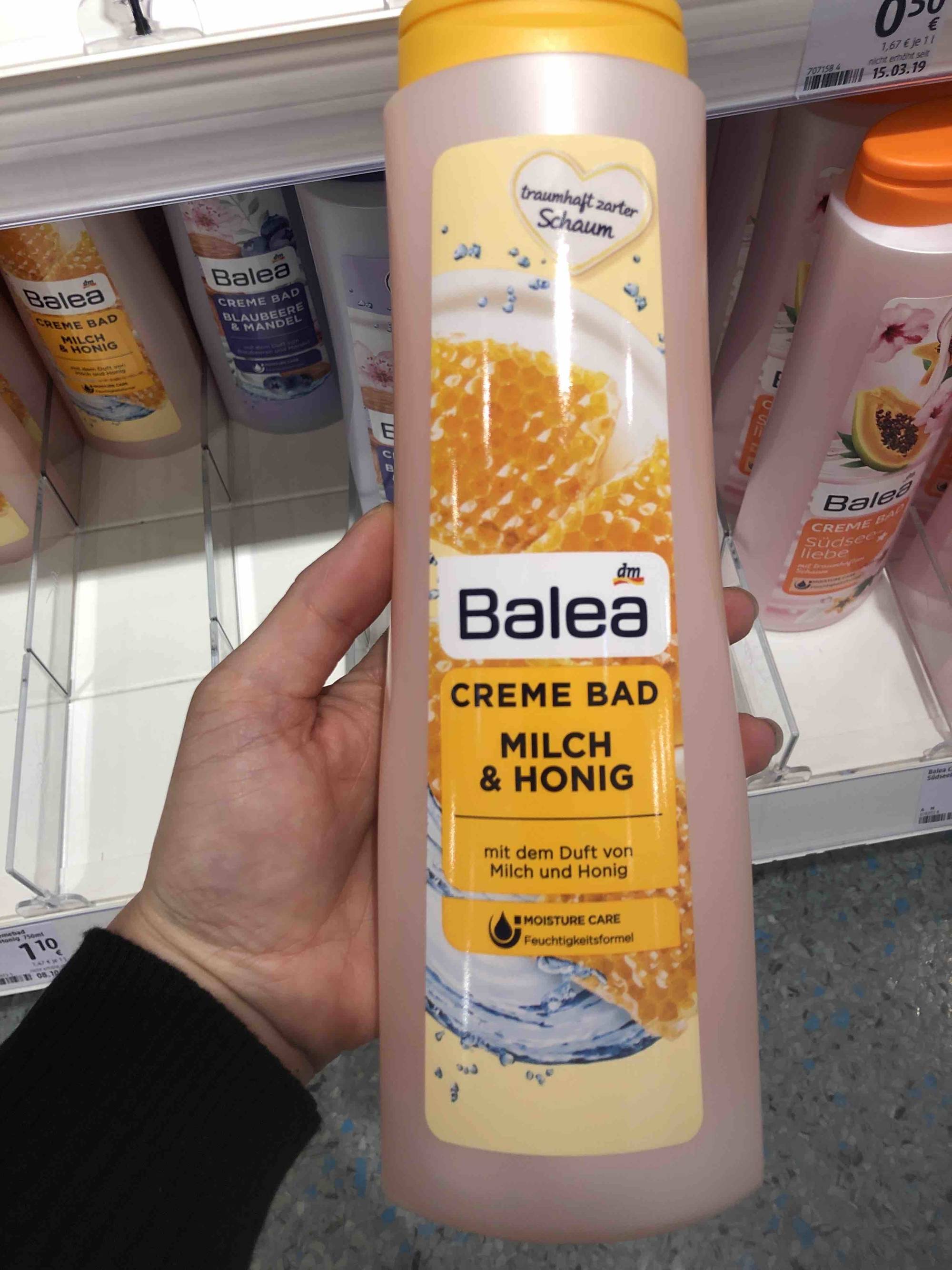 BALEA - Creme bad milch & honig