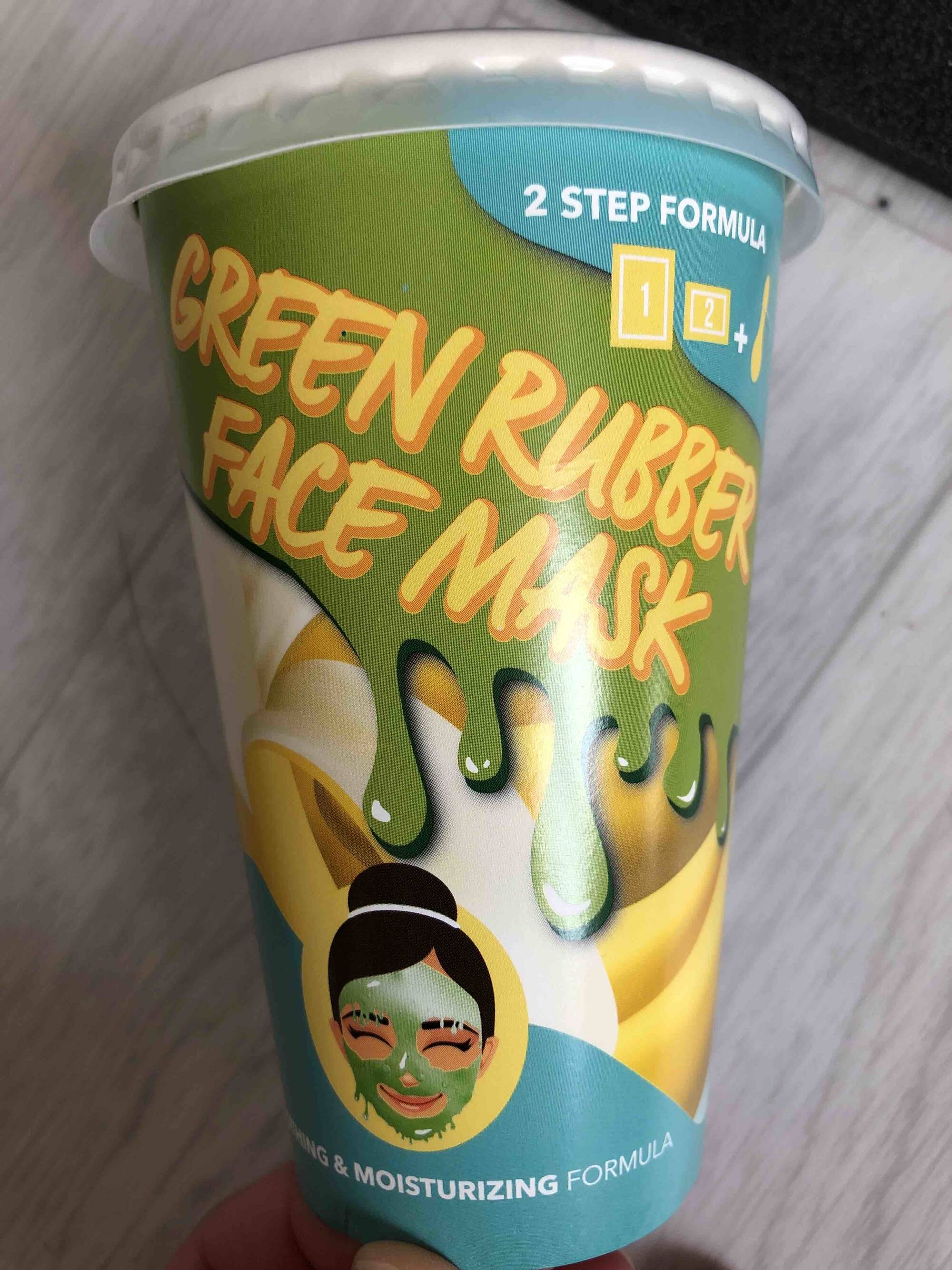MAXBRANDS - Green rubber face mask
