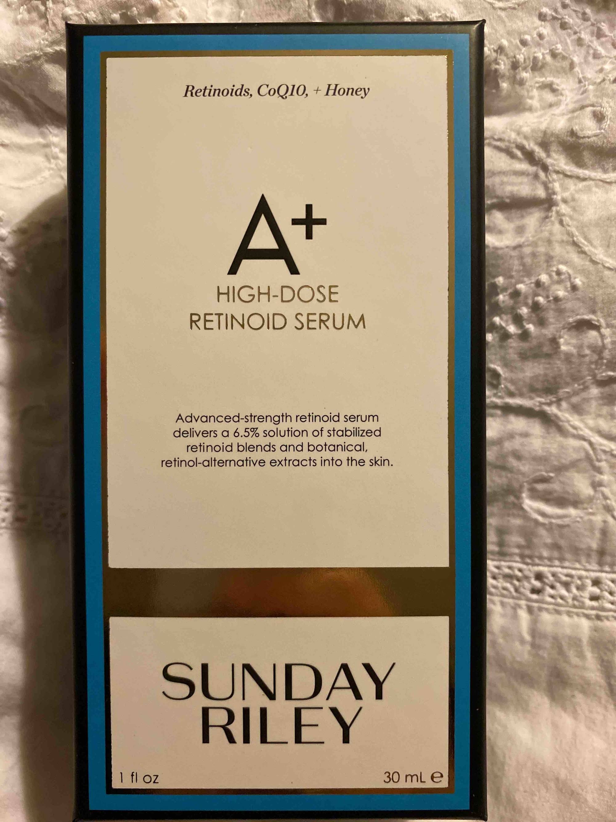 SUNDAY RILEY - A+ High-dose retinoid serum