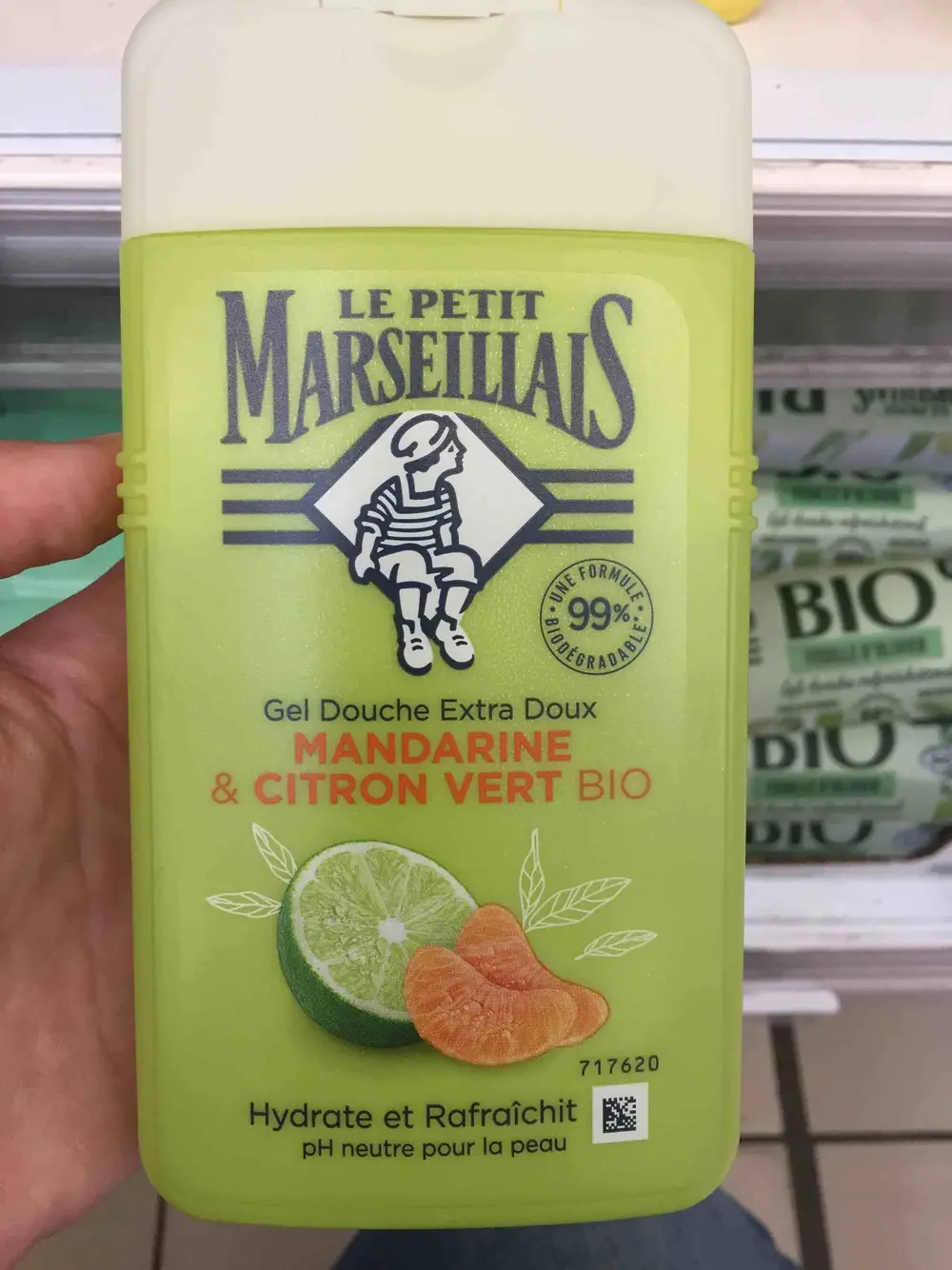 LE PETIT MARSEILLAIS - Mandarine & Citron vert - Gel douche extra doux