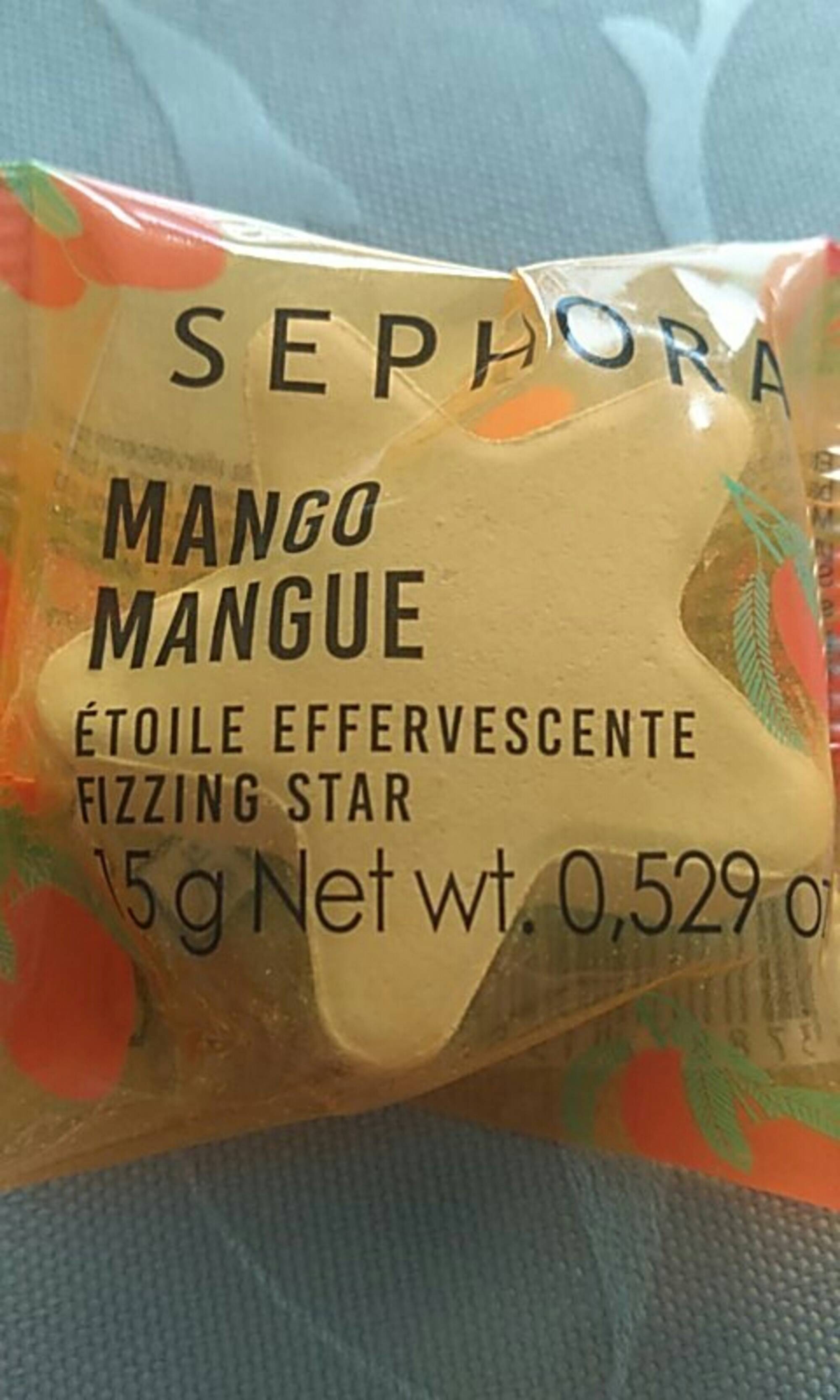 SEPHORA - Étoile effervescente mangue