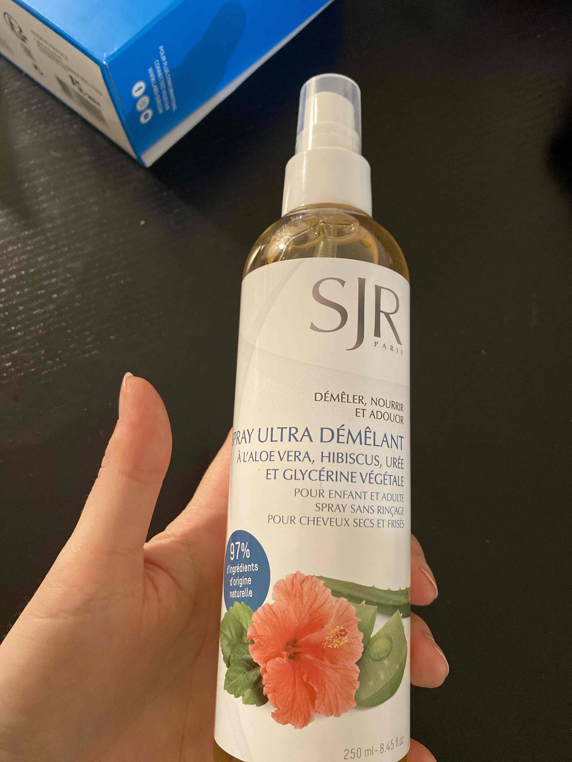SJR - Spray ultra démêlant pour cheveux secs et frisés