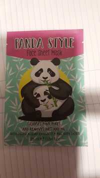 MAXBRANDS - Panda style - Face sheet mask