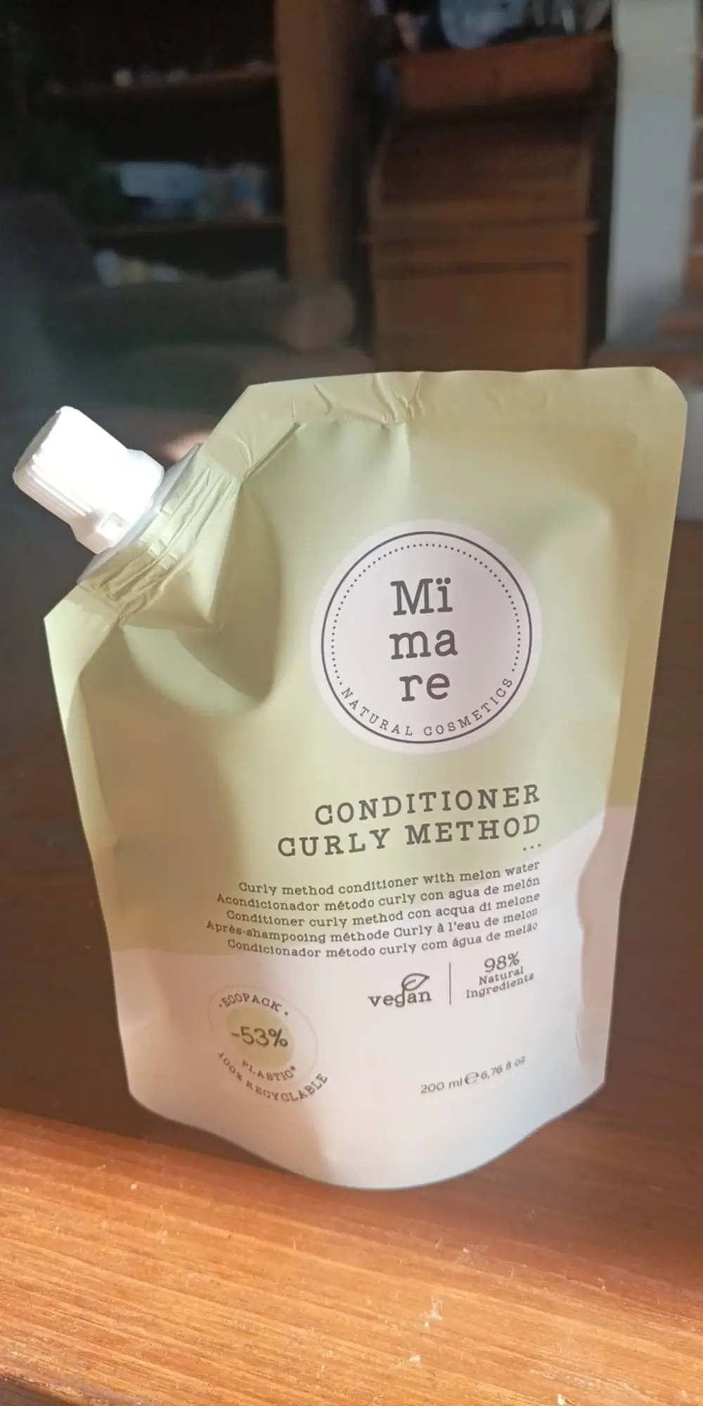 MI MA RE - Après-shampooing méthode curly à l'eau de melon