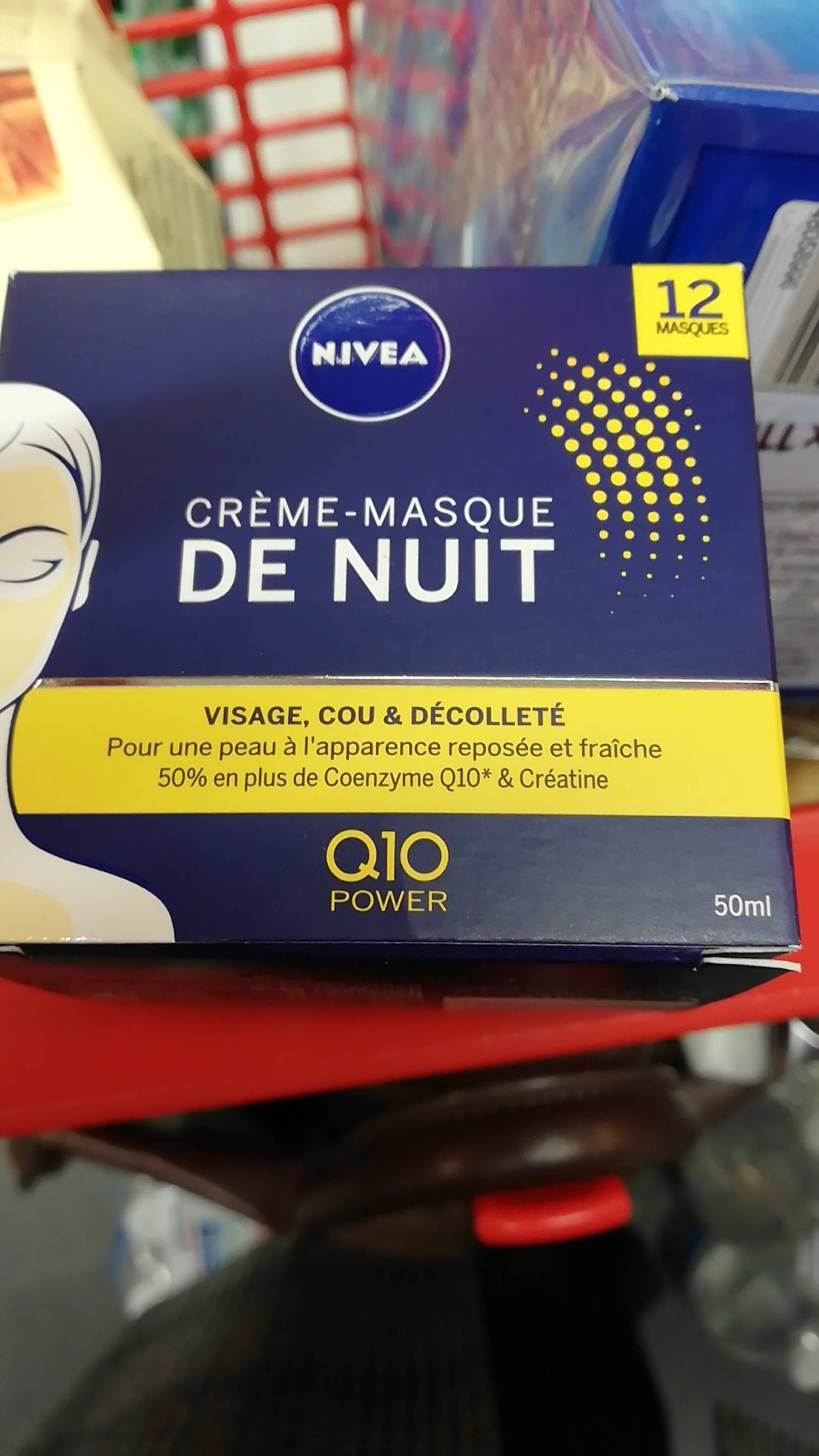 NIVEA - Q10 power - Crème-masque de nuit