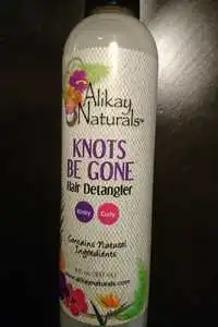 ALIKAY NATURALS - Knots be gone - Hair detangler