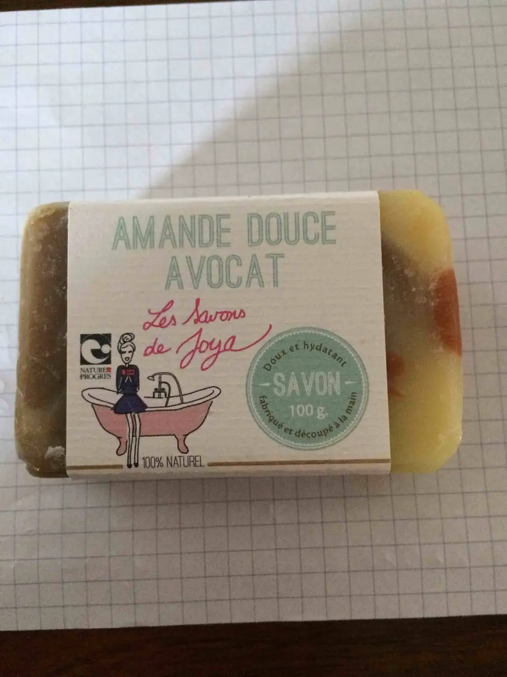 LES SAVONS DE JOYA - Amande douce avocat - Savon