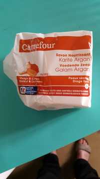 CARREFOUR - Savon nourrissant karité argan