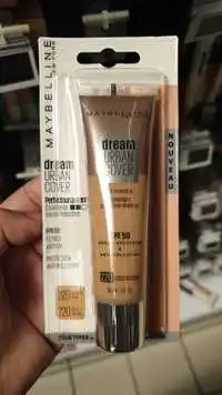 MAYBELLINE NEW YORK - Dream urban cover - Perfecteur de teint 220 beige naturel SPF 50