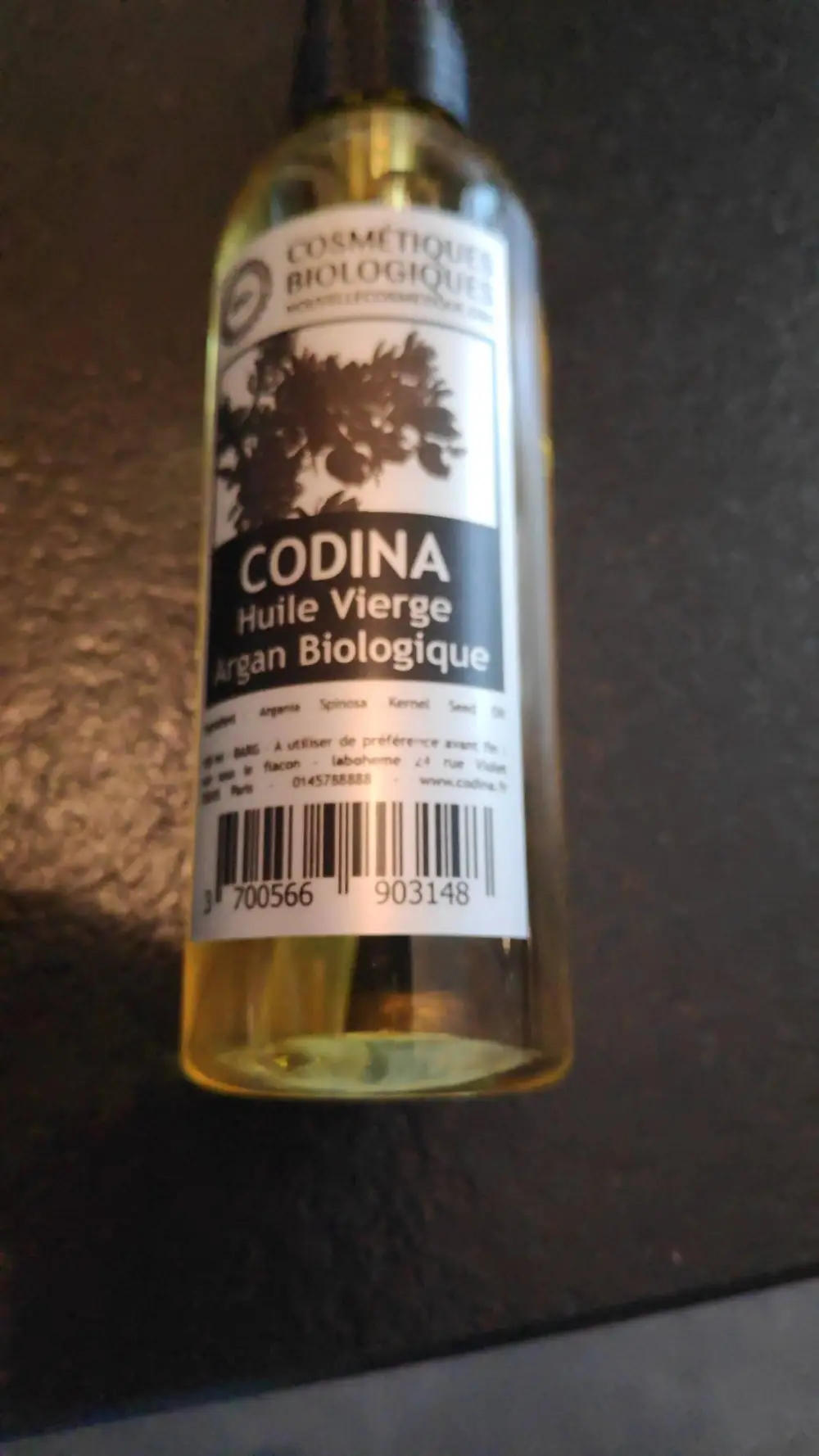 CODINA - Huile vierge argan biologique