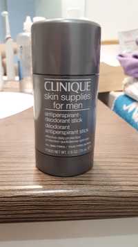CLINIQUE - Skin supplies for men - Déodorant antiperspirant stick